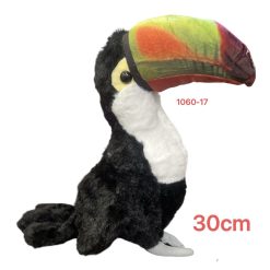 MASKOTKA PLUSZAK PAPUGA 30CM DLA DZIECI.