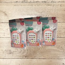 TELEFON Z DŹWIĘKIEM KRÓLIK CUTE DLA DZIECI.