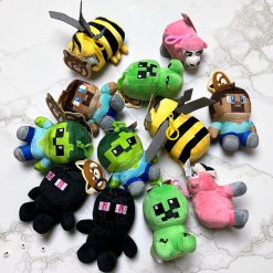 BRELOK MASKOTKA MINECRAFT DO KLUCZY 10CM.