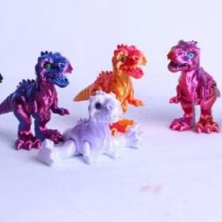 FIGURKI DINOZAUR KRYSZTAŁOWY DRUK 3D.