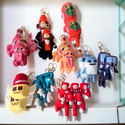 BRELOK MASKOTKA CUTE DO KLUCZY 10CM.
