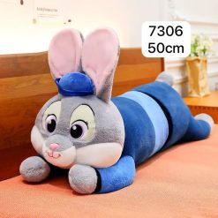 MASKOTKA PLUSZAK KRÓLIK LEŻĄCY 50CM.