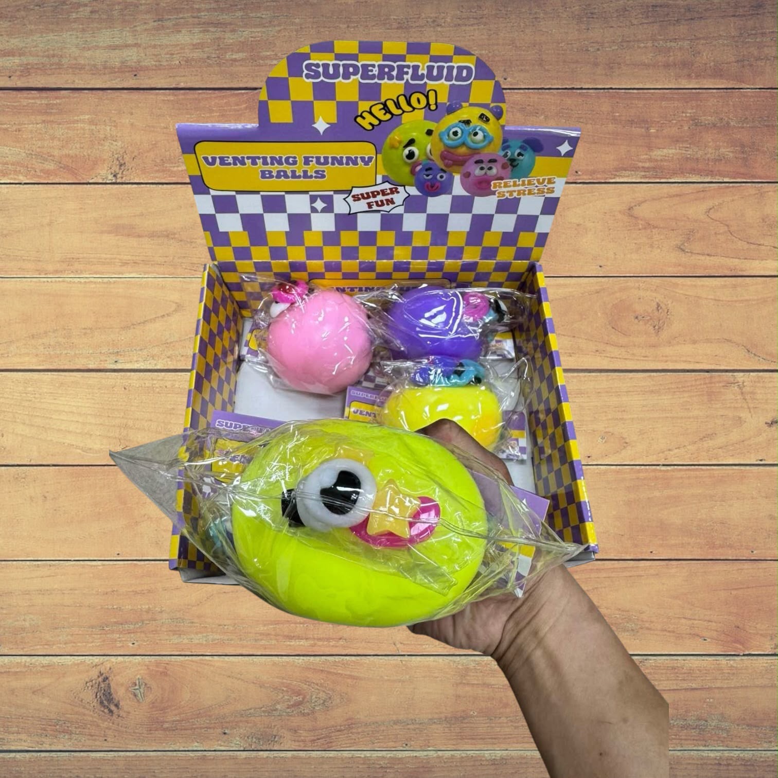 GNIOTKI ANTYSTRESOWE CUTE 12CM DLA DZIECI. - obrazek 2