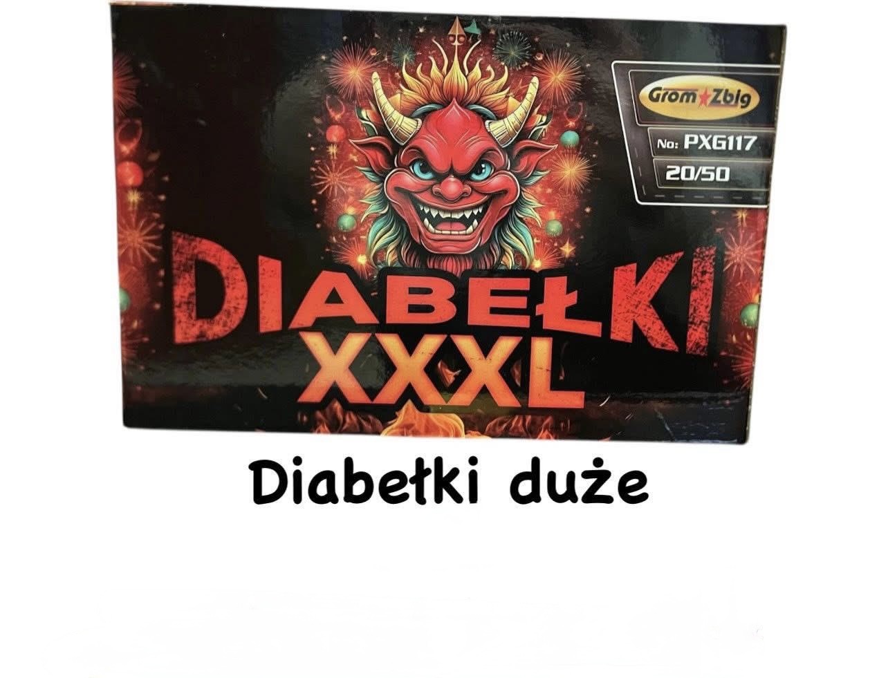 DIABEŁKI STRZELAJĄCE DISPLAY 20 OPAK.