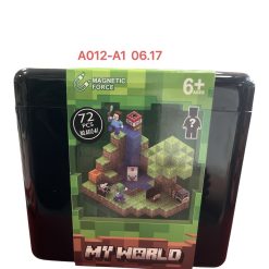 ZESTAW KLOCKI MAGNETYCZNE MINECRAFT 72EL.