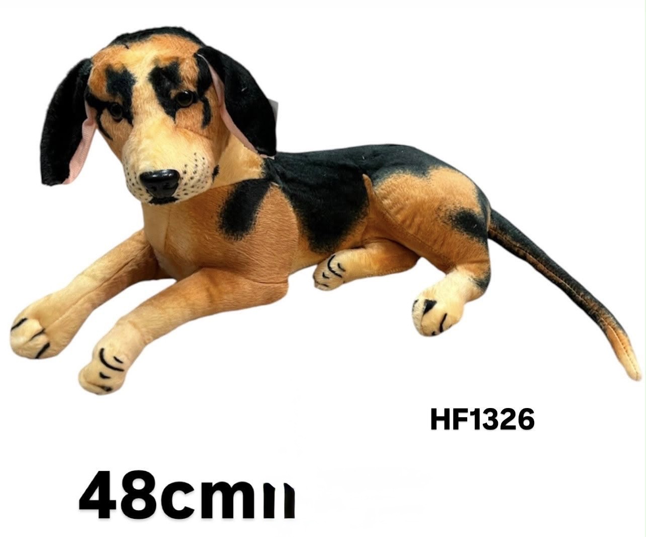 MASKOTKA PLUSZAK PIESEK 48CM DLA DZIECI.