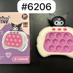 Alternative view of POP IT KUROMI KONSOLA GRA ANTYSTRESOWA DLA DZIECI.