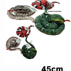 MASKOTKA PLUSZAK WĄŻ DLA DZIECI 45CM.