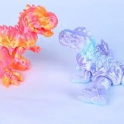 FIGURKI DINOZAUR KRYSZTAŁOWY DRUK 3D.