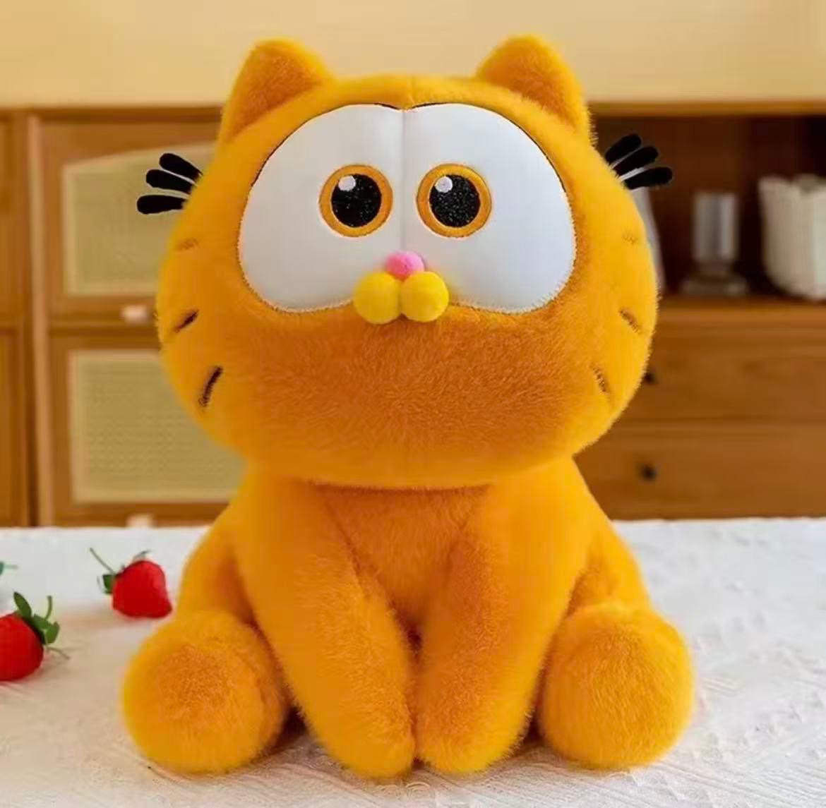 MASKOTKA PLUSZAK KOT GARFIELD 33CM DLA DZIECI.
