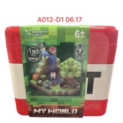 ZESTAW KLOCKI MAGNETYCZNE MINECRAFT 180EL.