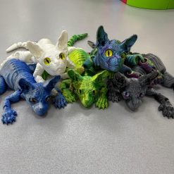 FUGURKI ANTYSTRESOWA FIDGET KOTEK PLASTIKOWA.