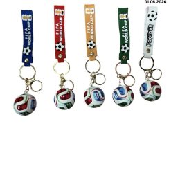 BRELOK FIGURKI PIŁKI FOOTBALL DO KLUCZY.