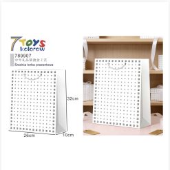 TORBA TOREBKA PAPIEROWA OZDOBNA PREZENTY 26x32x10CM.