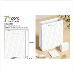 TORBA TOREBKA PAPIEROWA OZDOBNA PREZENTY 18x24x8,5CM.