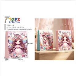 TORBA TOREBKA PAPIEROWA OZDOBNA PREZENTY 72x50x18CM.
