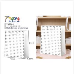 TORBA TOREBKA PAPIEROWA OZDOBNA PREZENTY 18x24x8,5CM.