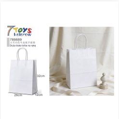 TORBA TOREBKA PAPIEROWA OZDOBNA PREZENTY 32x26x12CM.
