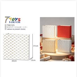 TORBA TOREBKA PAPIEROWA OZDOBNA PREZENTY 40x31x12CM.