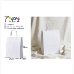 TORBA TOREBKA PAPIEROWA OZDOBNA PREZENTY 42x31x12CM.