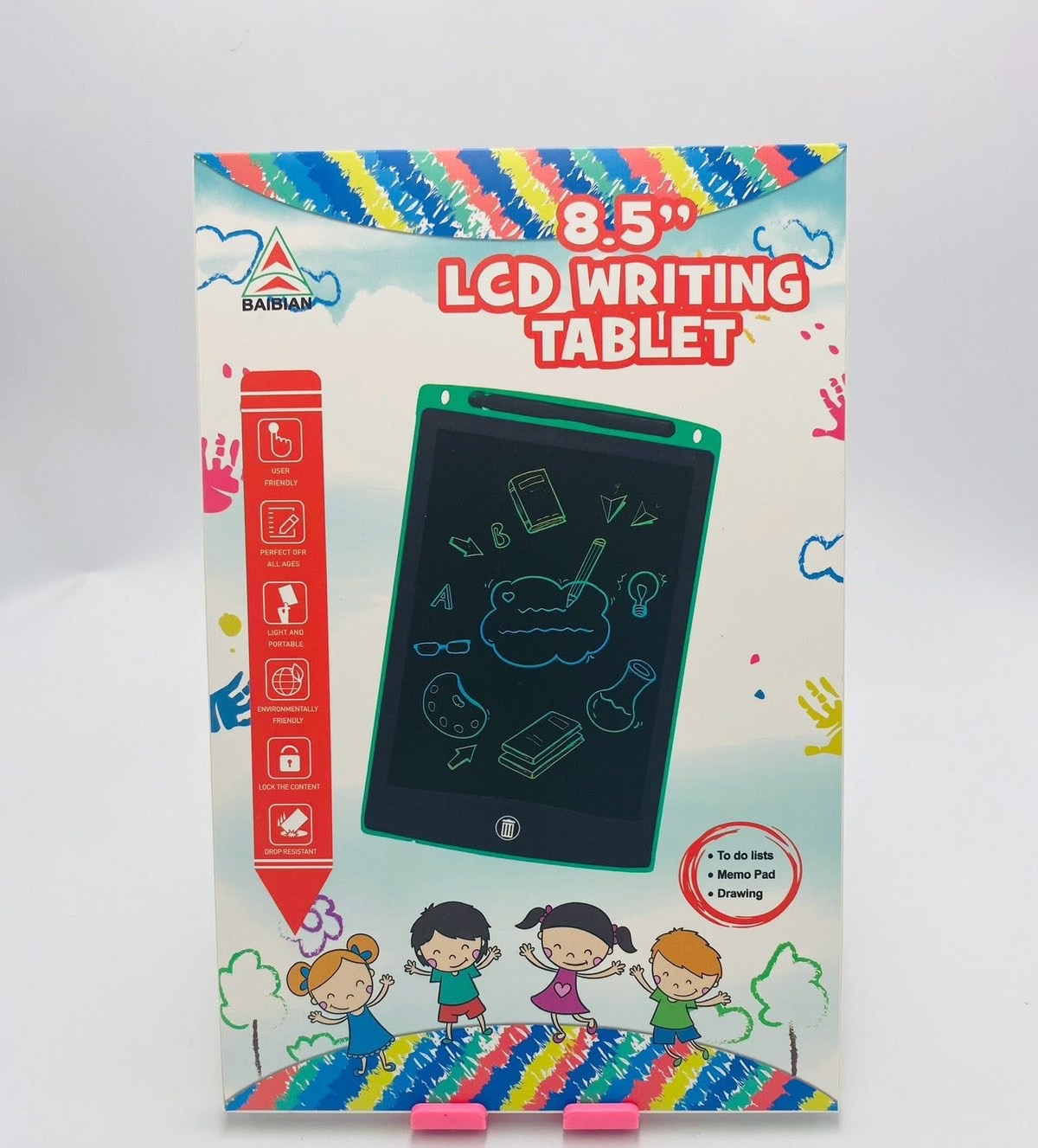 TABLET LCD 8,5 CALA GRAFICZNY DO RYSOWANIA DLA DZIECI.