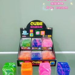 GNIOTKI ANTYSTRESOWE CUBE 5CM DLA DZIECI.