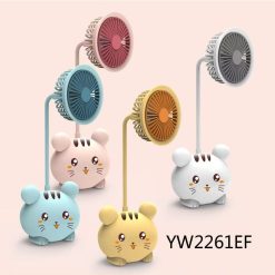 MINI WENTYLATOR PRZENOŚNY USB W KSZTAŁCIE KOTEK.