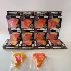 GNIOTKI ANTYSTRESOWE PIZZA 5CM DLA DZIECI.