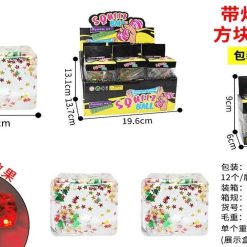 GNIOTKI ANTYSTRESOWE CUBE LED 5CM DLA DZIECI.