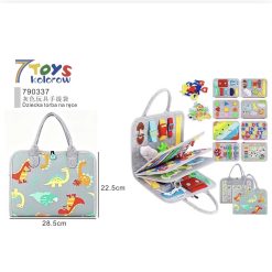 TORBA ZABAWKOWA EDUKACYJNA DLA DZIECI.