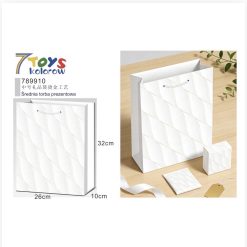 TORBA TOREBKA PAPIEROWA OZDOBNA PREZENTY 26x32x10CM.