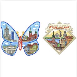 MAGNESY NA LODÓWKĘ MIASTO POLSKA.
