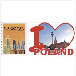 MAGNESY NA LODÓWKĘ MIASTO POLSKA.