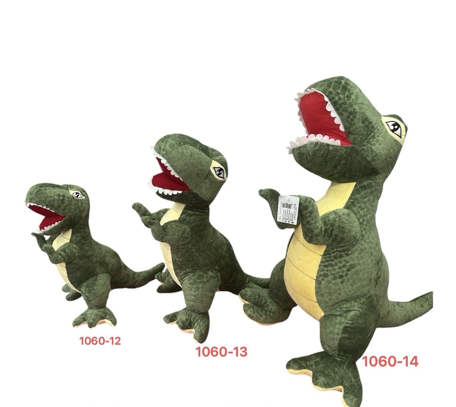 MASKOTKA PLUSZAK DINOZAUR 40CM DLA DZIECI.