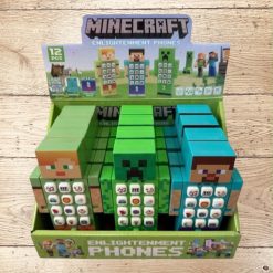 TELEFON Z DŹWIĘKIEM MINECRAFT CUTE DLA DZIECI.
