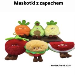 BRELOK MASKOTKA OWOCE CUTE DO KLUCZY.