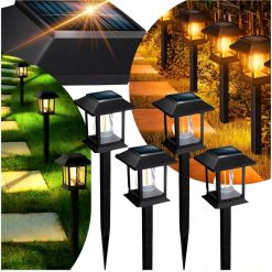 LAMPY SOLARNE WBIJANE W ZIEMIĘ 50CM.