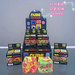 GNIOTKI ANTYSTRESOWE CUBE 5CM DLA DZIECI.