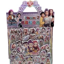 ZESTAW NAKLEJKI STICKERS K-POP DLA DZIECKA.