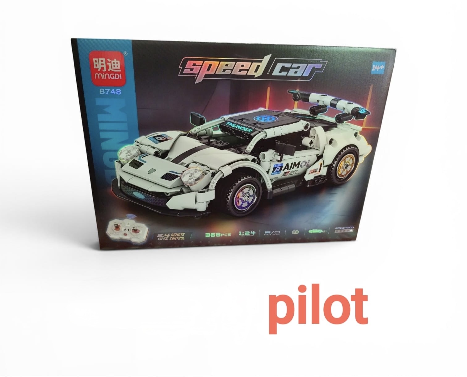 KLOCKI KONSTRUKCYJNE SAMOCHÓD SPEED 368PCS.