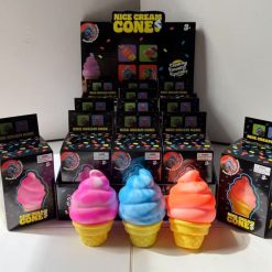 GNIOTKI ANTYSTRESOWE LODY 5CM DLA DZIECI.