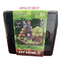 ZESTAW KLOCKI MAGNETYCZNE MINECRAFT 144EL.