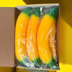 GNIOTKI ANTYSTRESOWE BANANA 40CM DLA DZIECI.