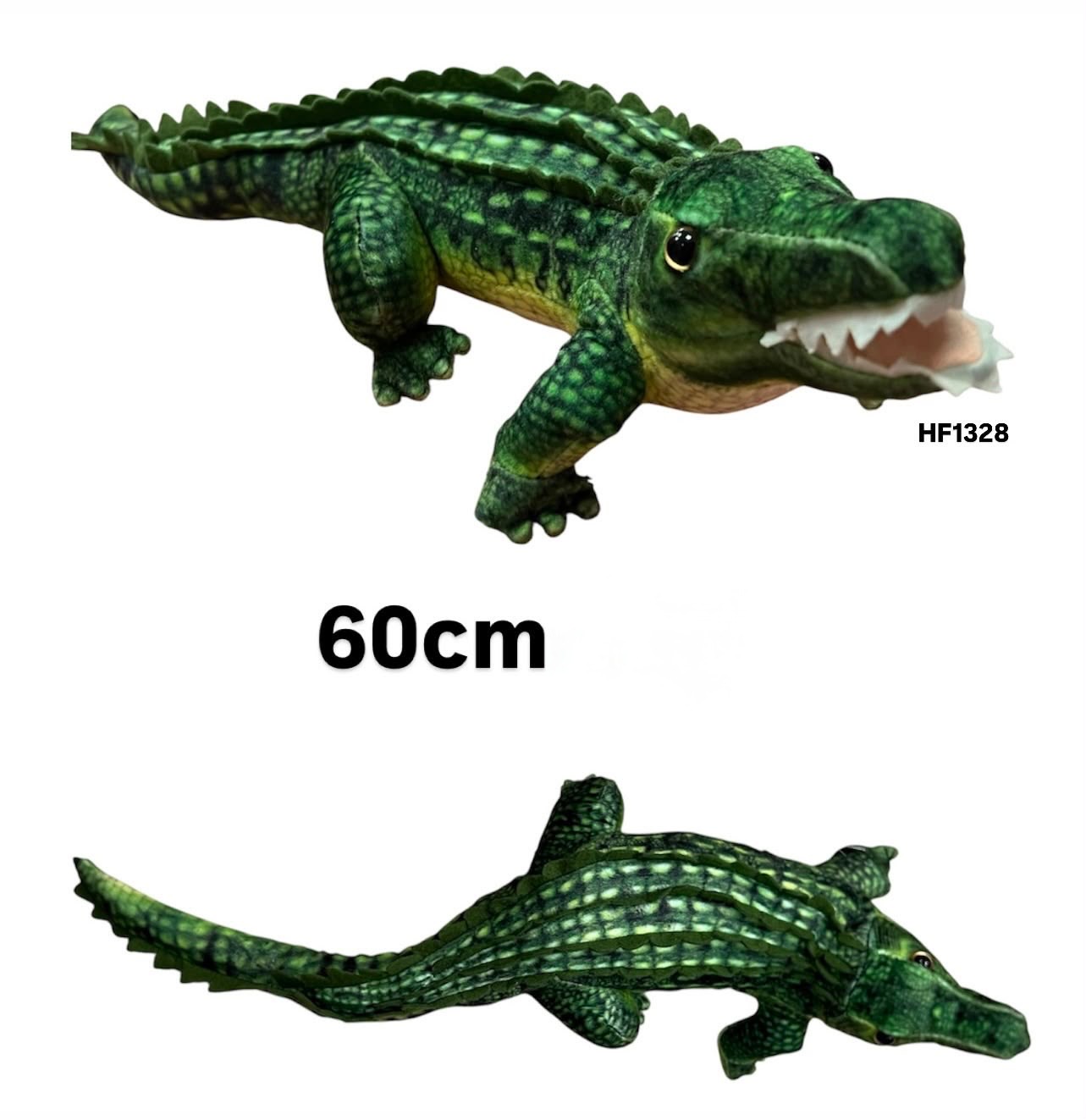MASKOTKA PLUSZAK KROKODYL DLA DZIECI 60CM.