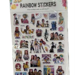 ZESTAW NAKLEJKI STICKERS K-POP DLA DZIECKA.