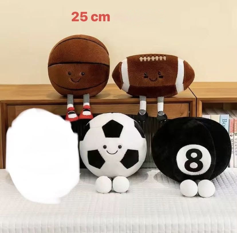 MASKOTKA PLUSZAK PIŁKI DLA DZIECI 25CM.