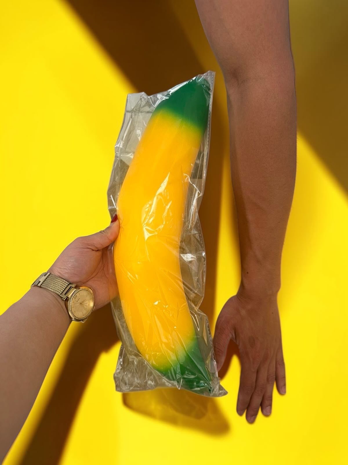 GNIOTKI ANTYSTRESOWE BANANA 40CM DLA DZIECI. - obrazek 2