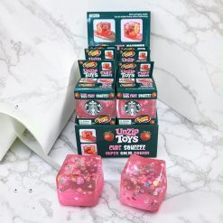 GNIOTKI ANTYSTRESOWE CUBE 6CM DLA DZIECI.