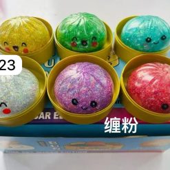GNIOTKI DUMPLINGS BROKATOWE Z KULKAMI 8,5CM.