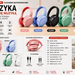 SŁUCHAW BEZPRZEWODOWE BLUETOOTH.